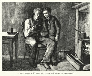 Illustratie voor Great Expectations door Charles Dickens door Unbekannt Unbekannt